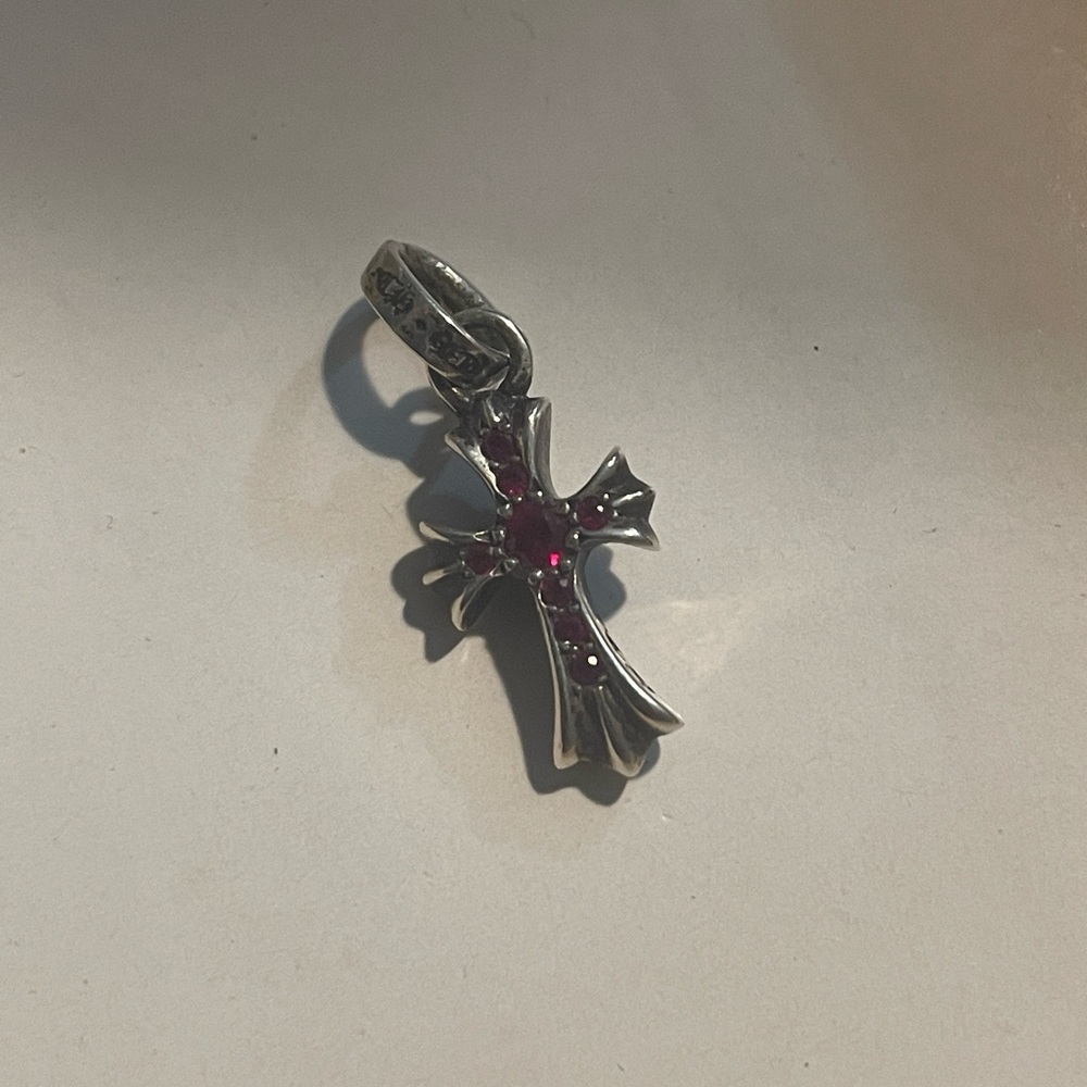 chrome hearts babyfat ruby charm